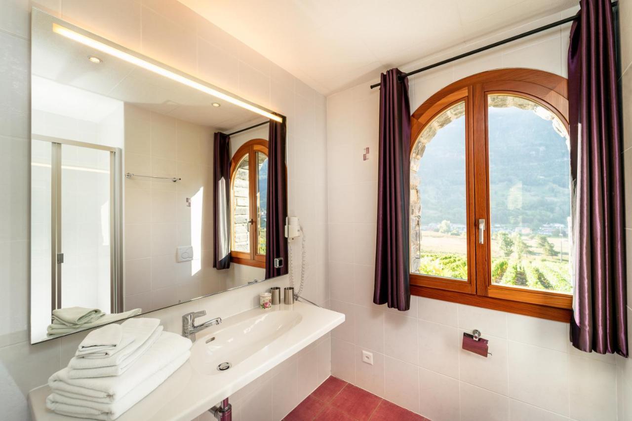 Bed and Breakfast Castel De Daval Sierre Esterno foto