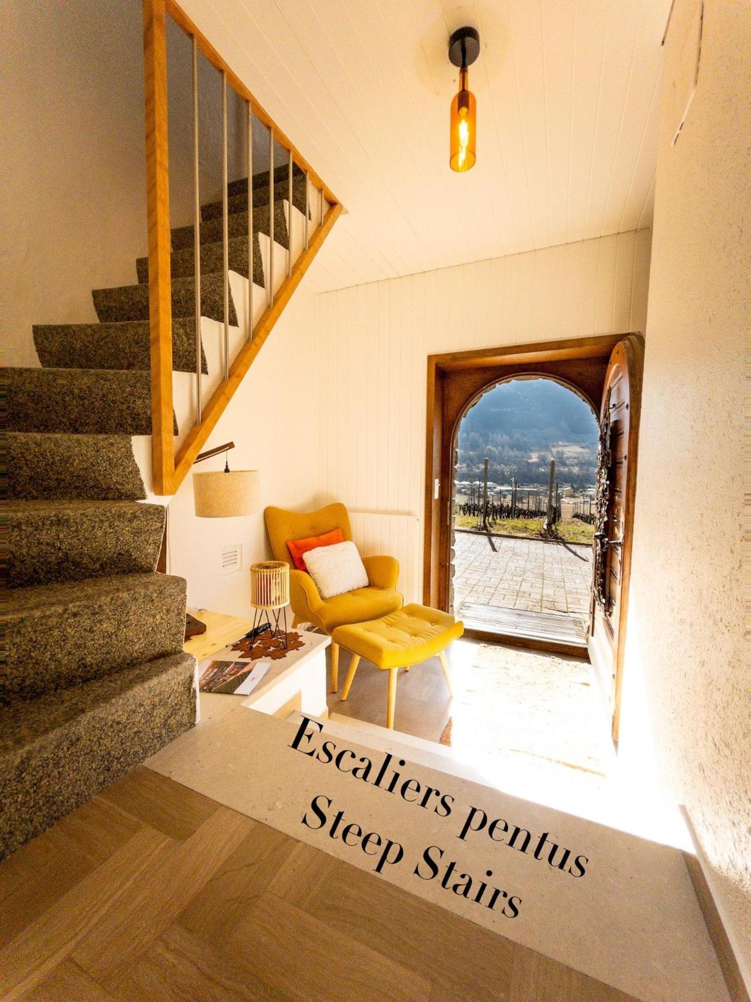 Bed and Breakfast Castel De Daval Sierre Esterno foto